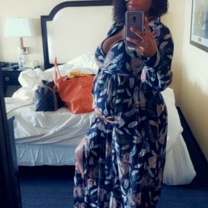 Maxi dress with split same as picture